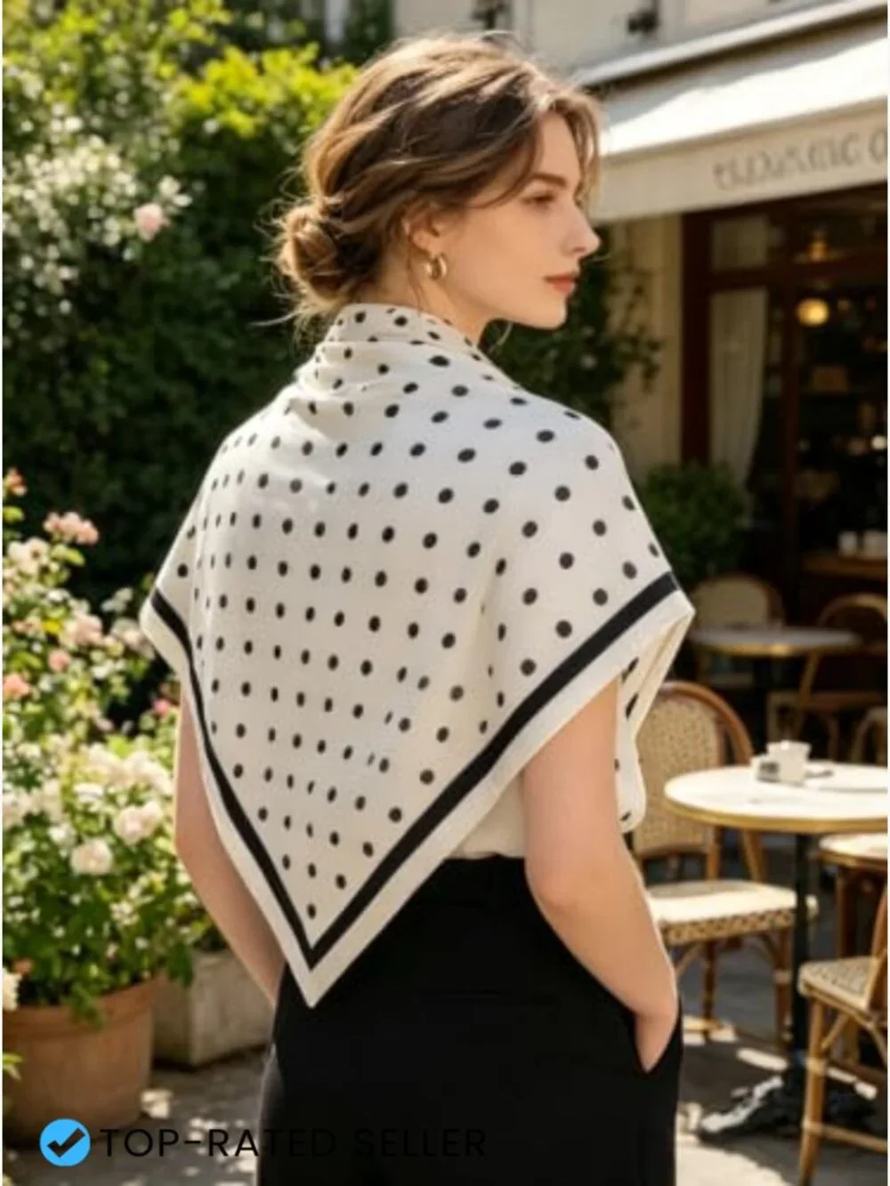 XL Extra Large Square Scarf Silk Feeling Fashion Wrap Head Scarf Shawl